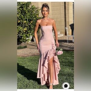 BabyBoo Angelina Maxi dress - Blush